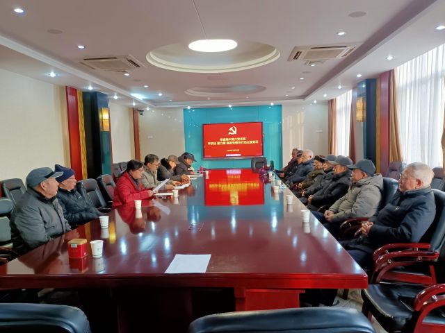 孝感高中退休党支部开展“学讲话 聚力量 银发先锋在行动” 主题党日活动