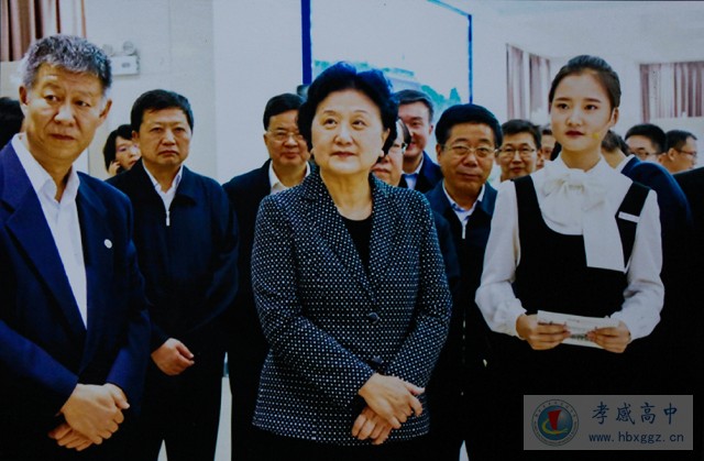 2012级陈滢钰作为学生代表受到国务院副总理刘延东接见